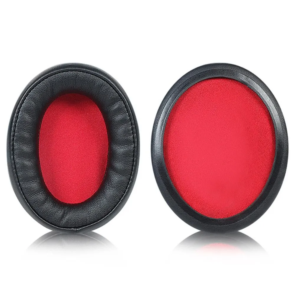 1 Pair Audio-Technica ATH-AR5IS / AR5BT leather earpads - Red