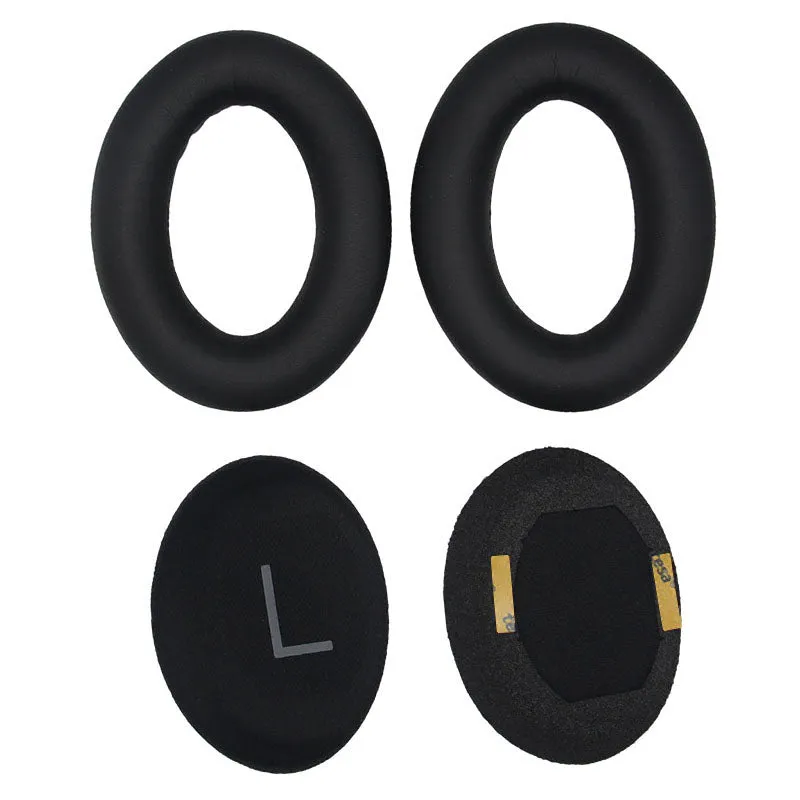 1 Pair Headphone Silicone Ear Cap for BOSE QuietComfort 45 Replacement Earpad with Crowbar