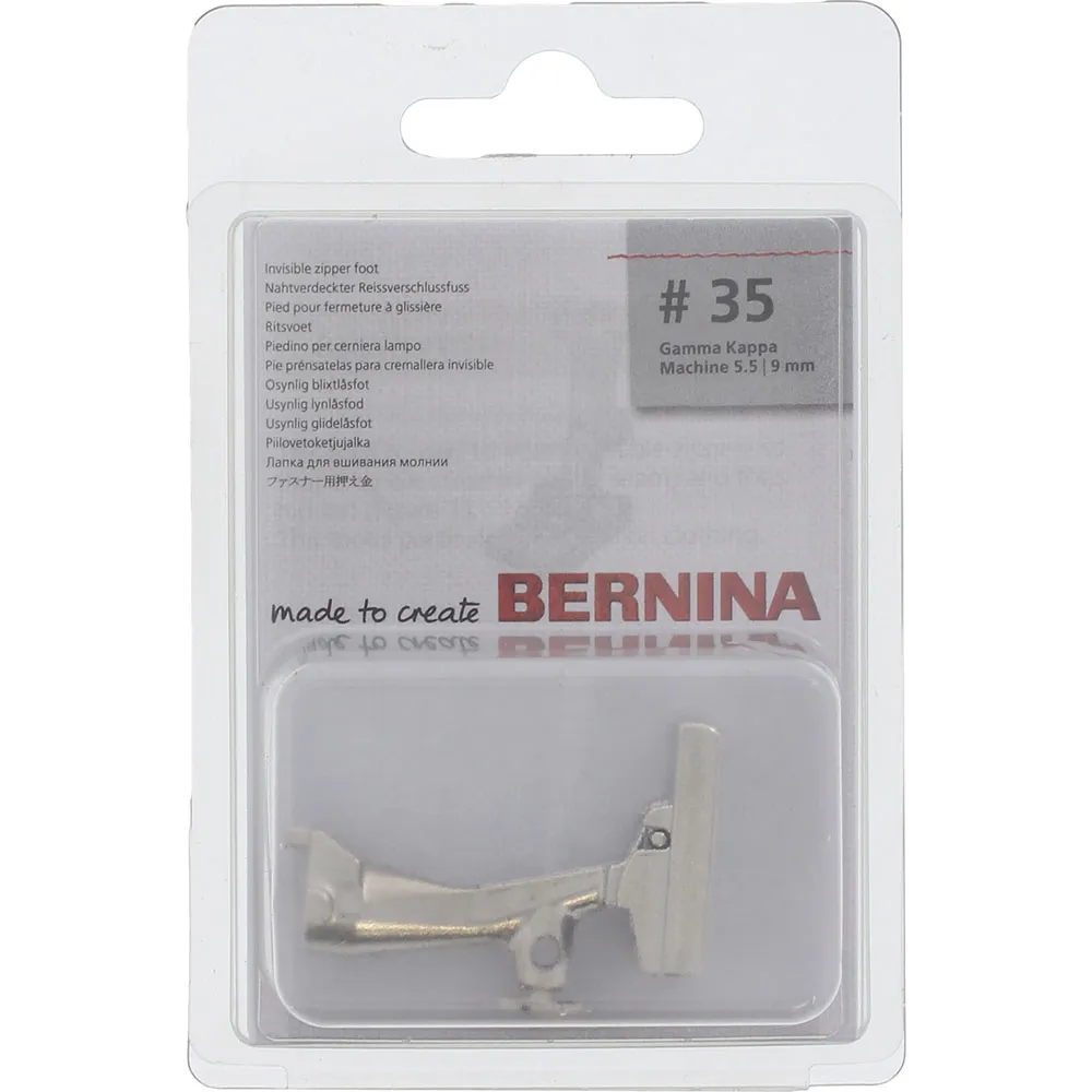 #35 Invisible Zipper Foot, Bernina #0308207000