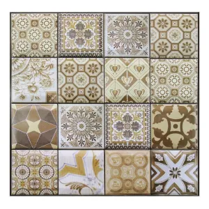 3D Bohemia Style Peel and Stick Wall Tile