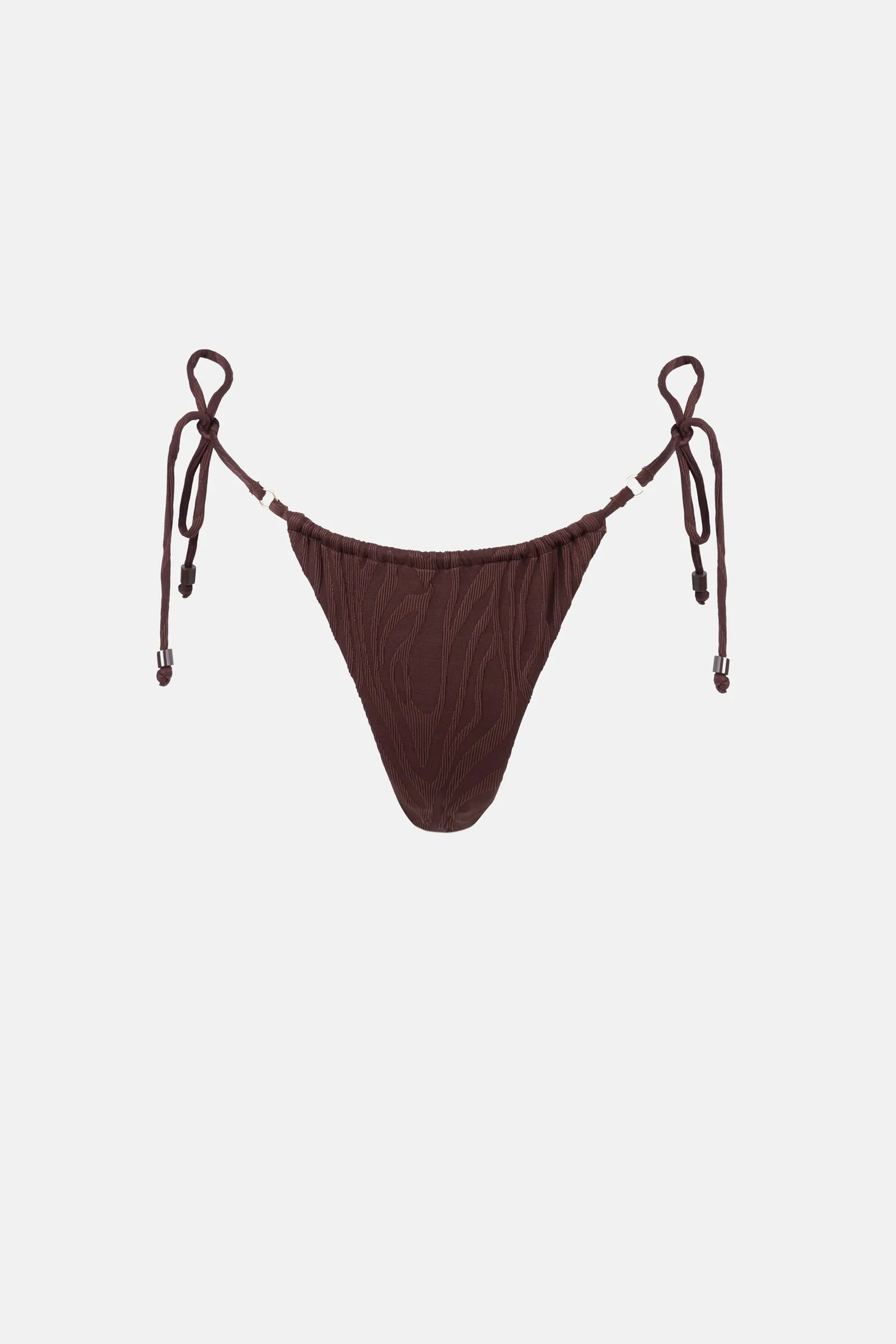 Amazon Gathered Tie Side Itsy Pant Chocolate