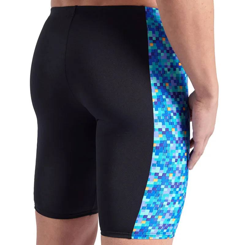 Arena - Pooltiles Men's Jammer - Black/Blue Multi