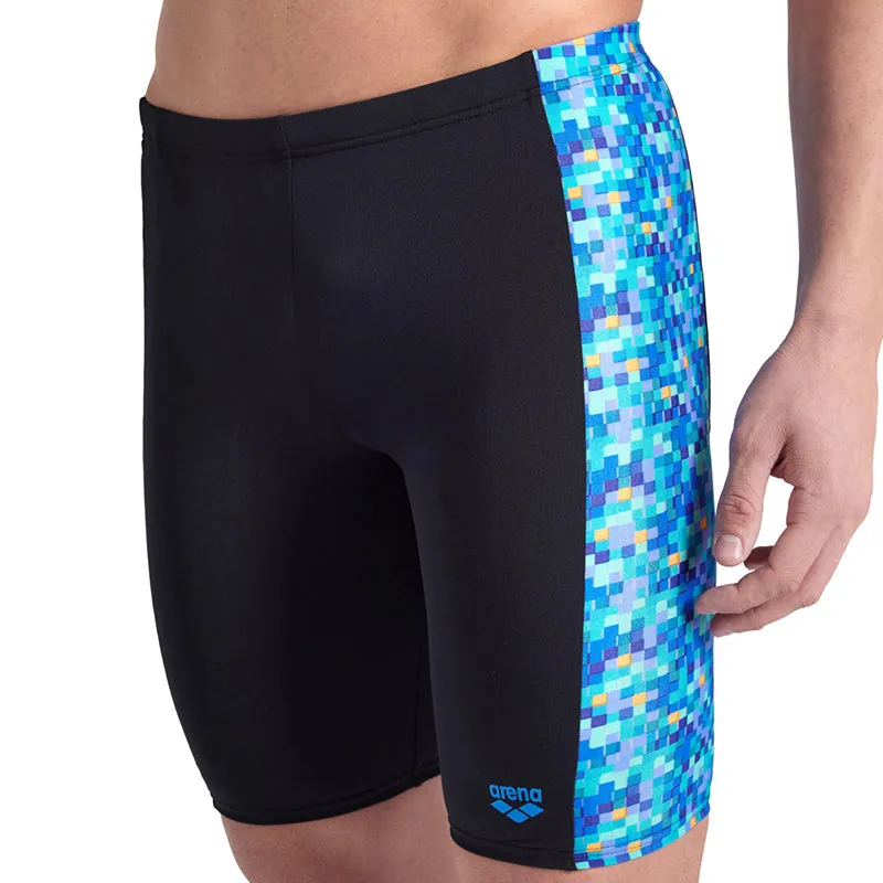 Arena - Pooltiles Men's Jammer - Black/Blue Multi