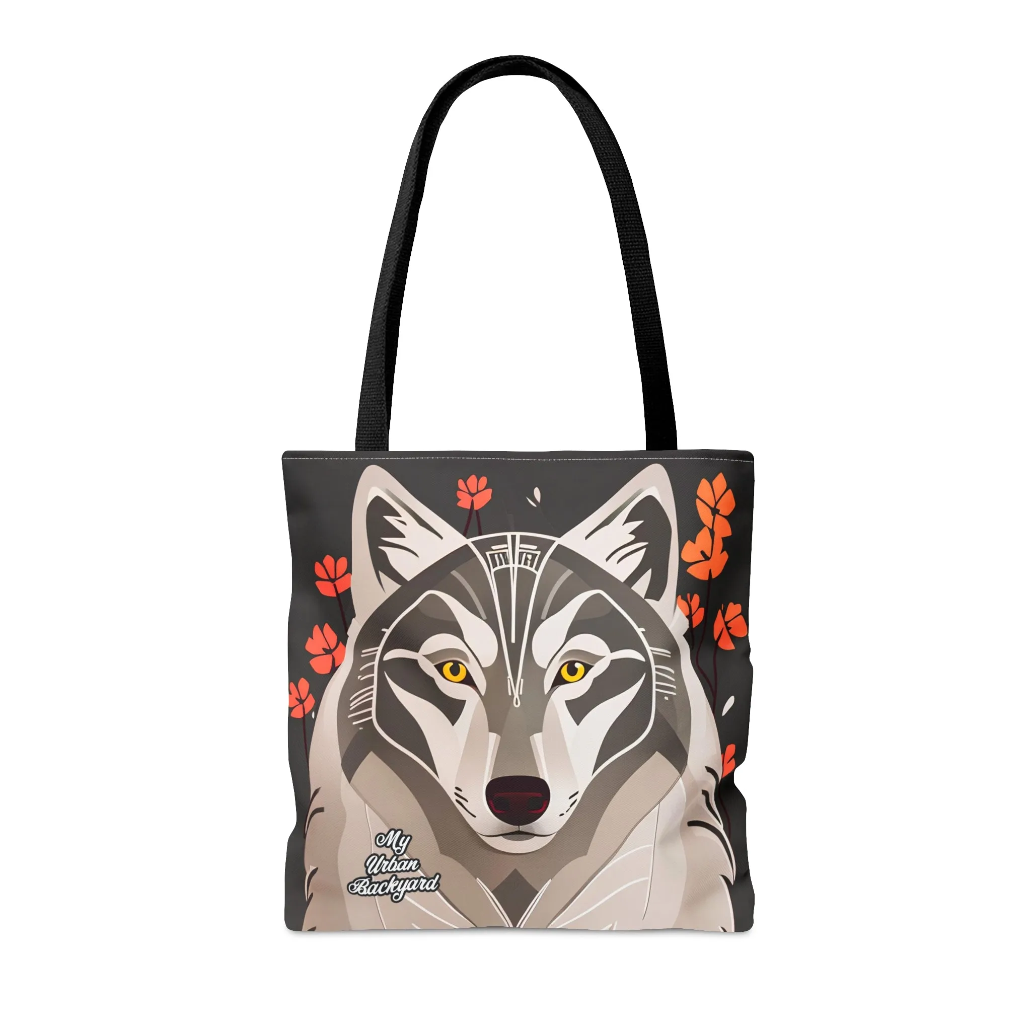 Art Deco Wolf, Tote Bag for Everyday Use - Durable and Functional