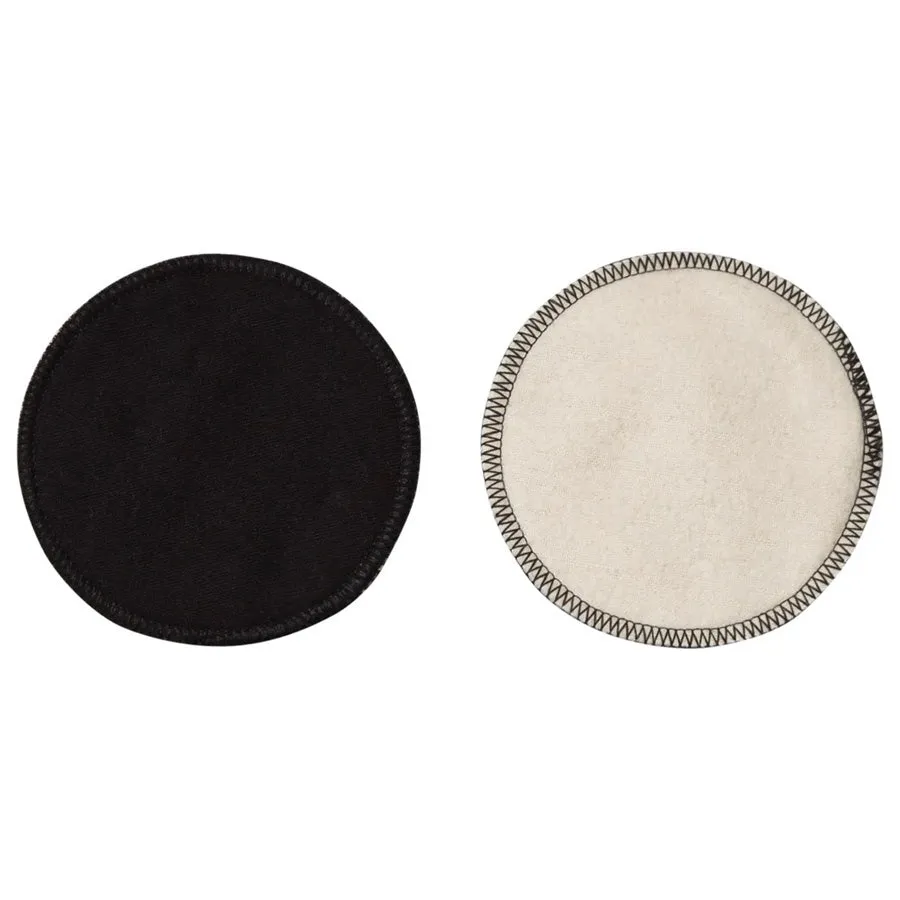 Carriwell - Washable Breast Pads (Black) -Pack Of 6