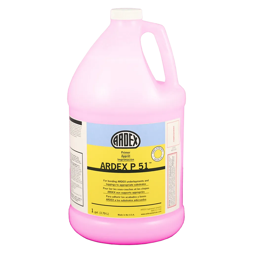 Concrete Floor Primer - Ardex P 51™ 1 Gal.