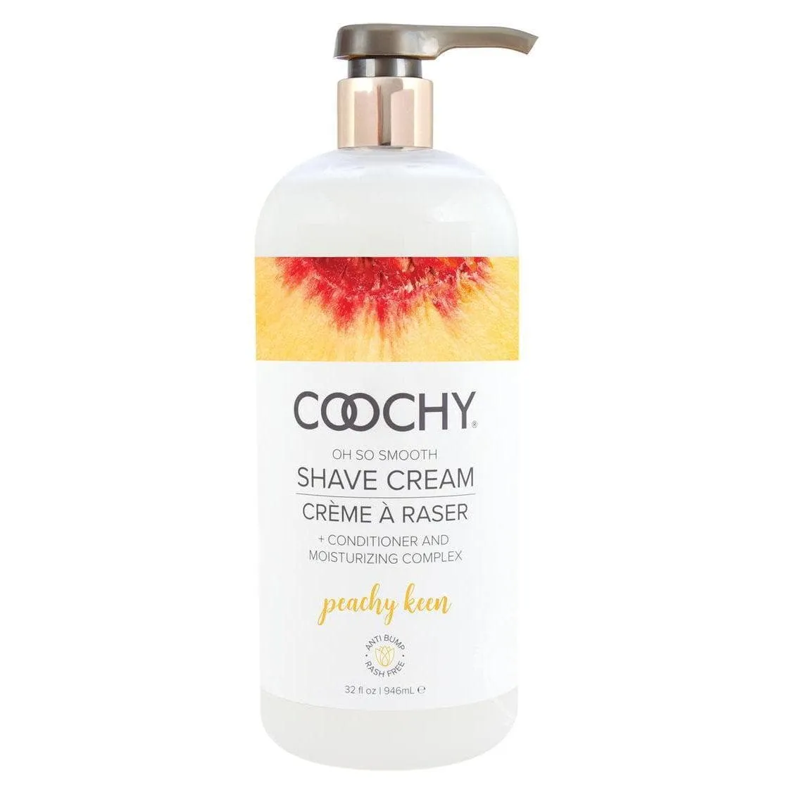 Coochy Oh So Smooth Shave Cream Peachy Keen