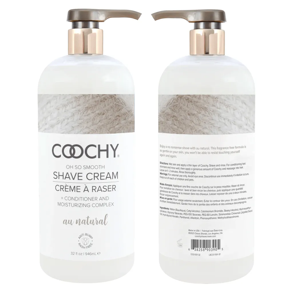 Coochy Shave Cream AU Natural