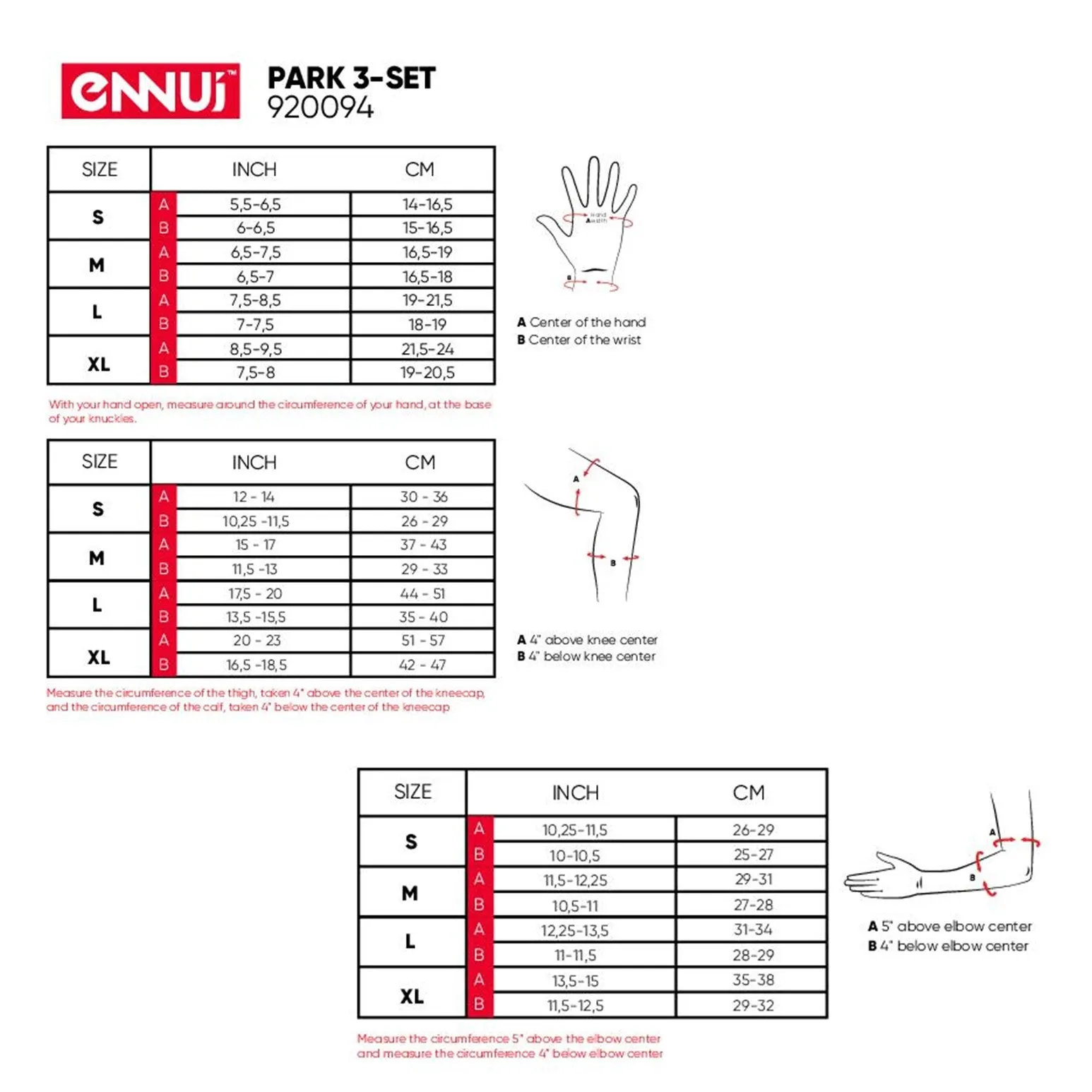 Ennui Park Padding 3 Set