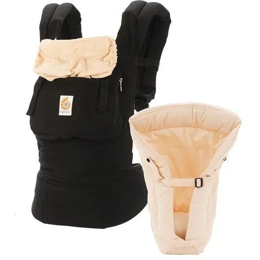 Ergobaby Bundle of Joy (Carrier   Insert) - black camel