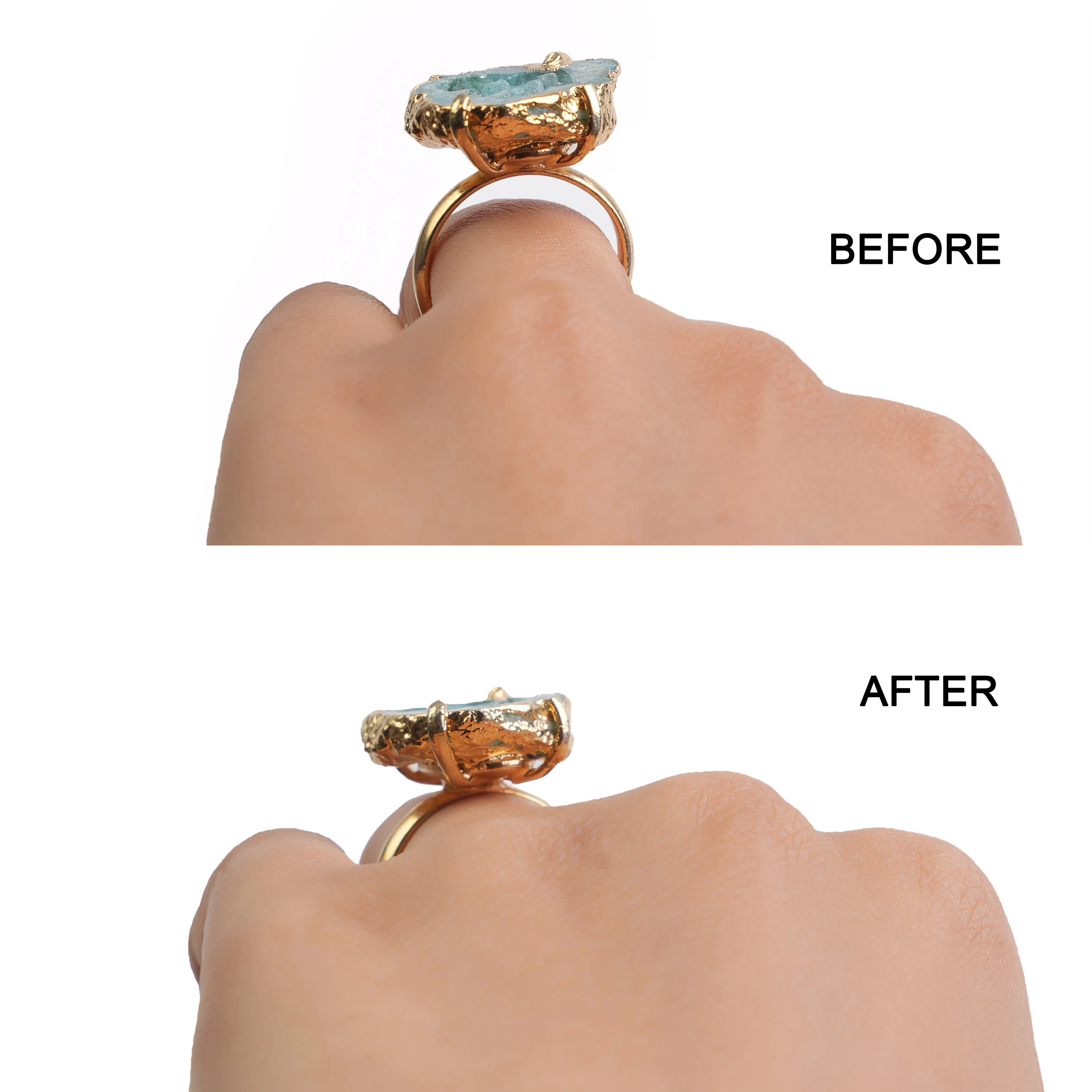 Experience the Perfect Fit for Every Ring: Importikaah's Ring Size Adjuster—Your No-Glue, Universal Solution for Secure, Comfortable Rings