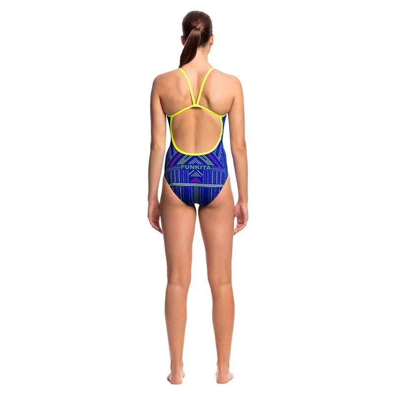 Funkita - Quick Stitch - Ladies Single Strap One Piece