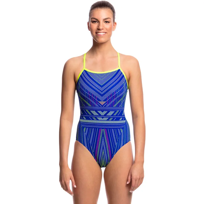 Funkita - Quick Stitch - Ladies Single Strap One Piece