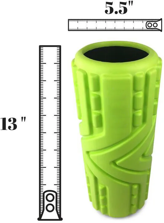 Hollow Foam Roller Higher and Stronger Density - Neon Light Green