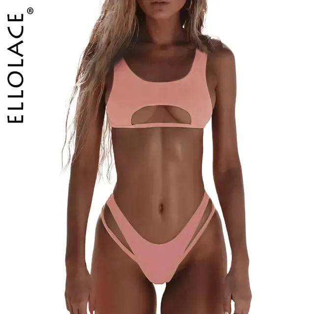 Hollow Women's Bikini Swimwear