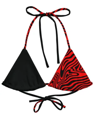 Hypnotic Split Bikini Top