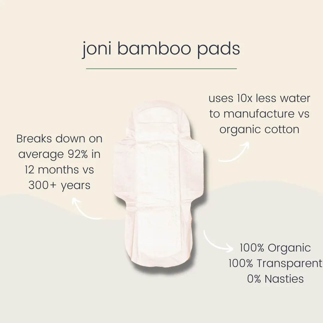 Joni - Organic Regular Pads 12 Pack