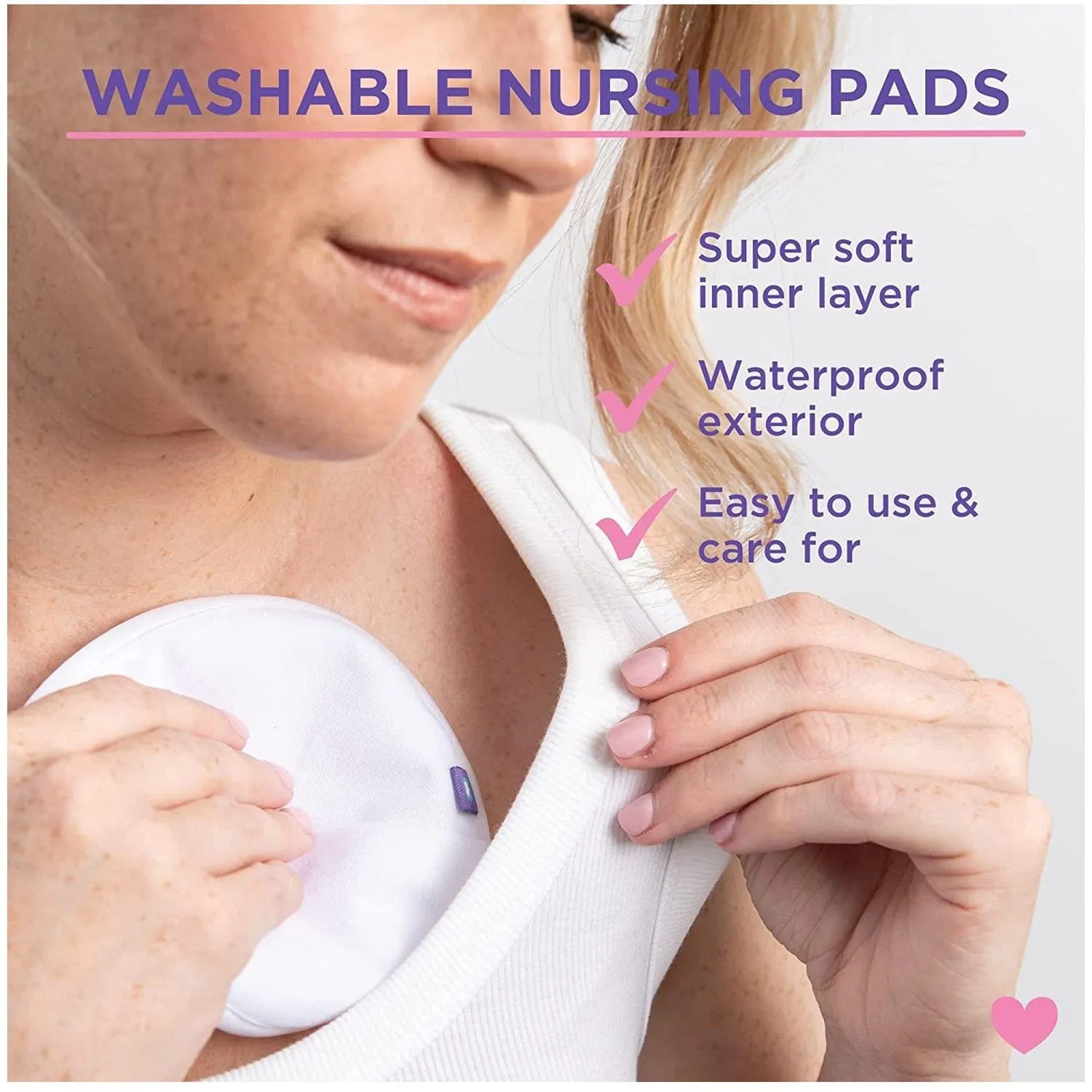 Lansinoh Washable Nursing Pads 4pk