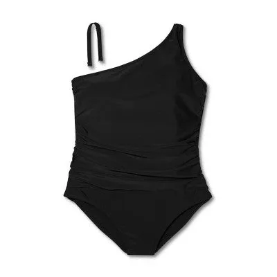 New - Kona Sol Women's One Piece Swimsuit Tummy Control Ruched Swimwear