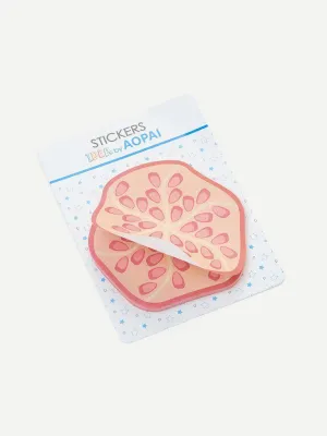 Pomegranate Shaped Sticky Note