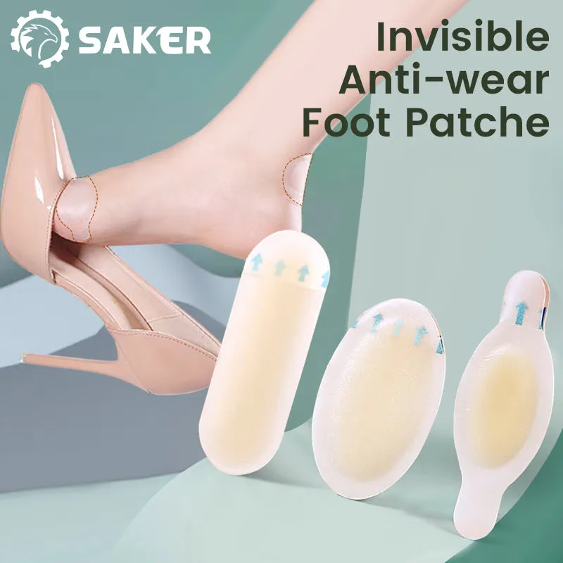 SAKER® Invisible Anti-Wear Foot Patches