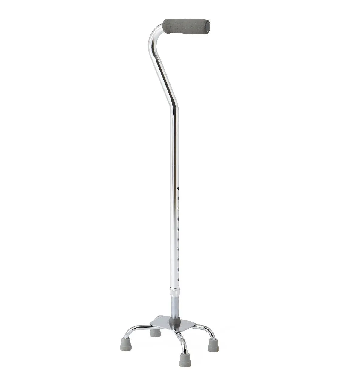 Small Base Quad Cane, Chrome