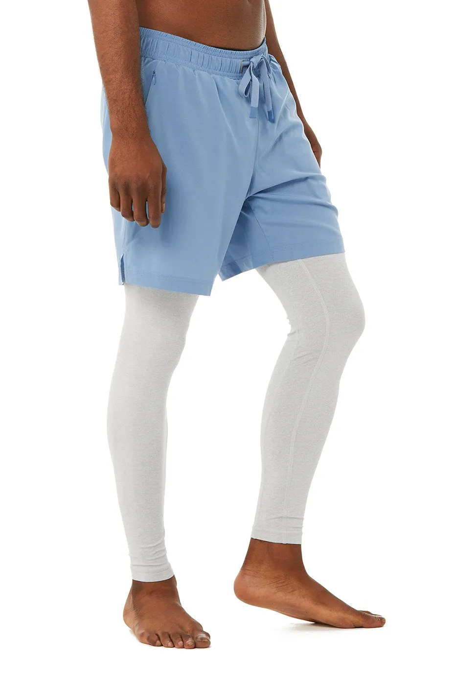 Stability 2-In-1 Pant - Toluca Blue/Athletic Heather Grey