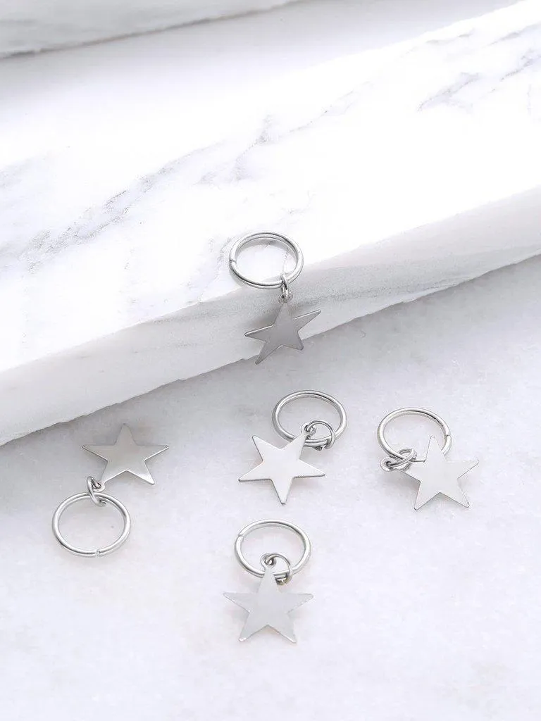 Star Shaped Hair Ring Set