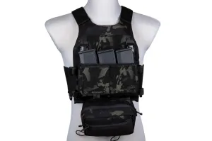 Tactical Vest FCS   MK Chest Rig Panel - Multicam Black