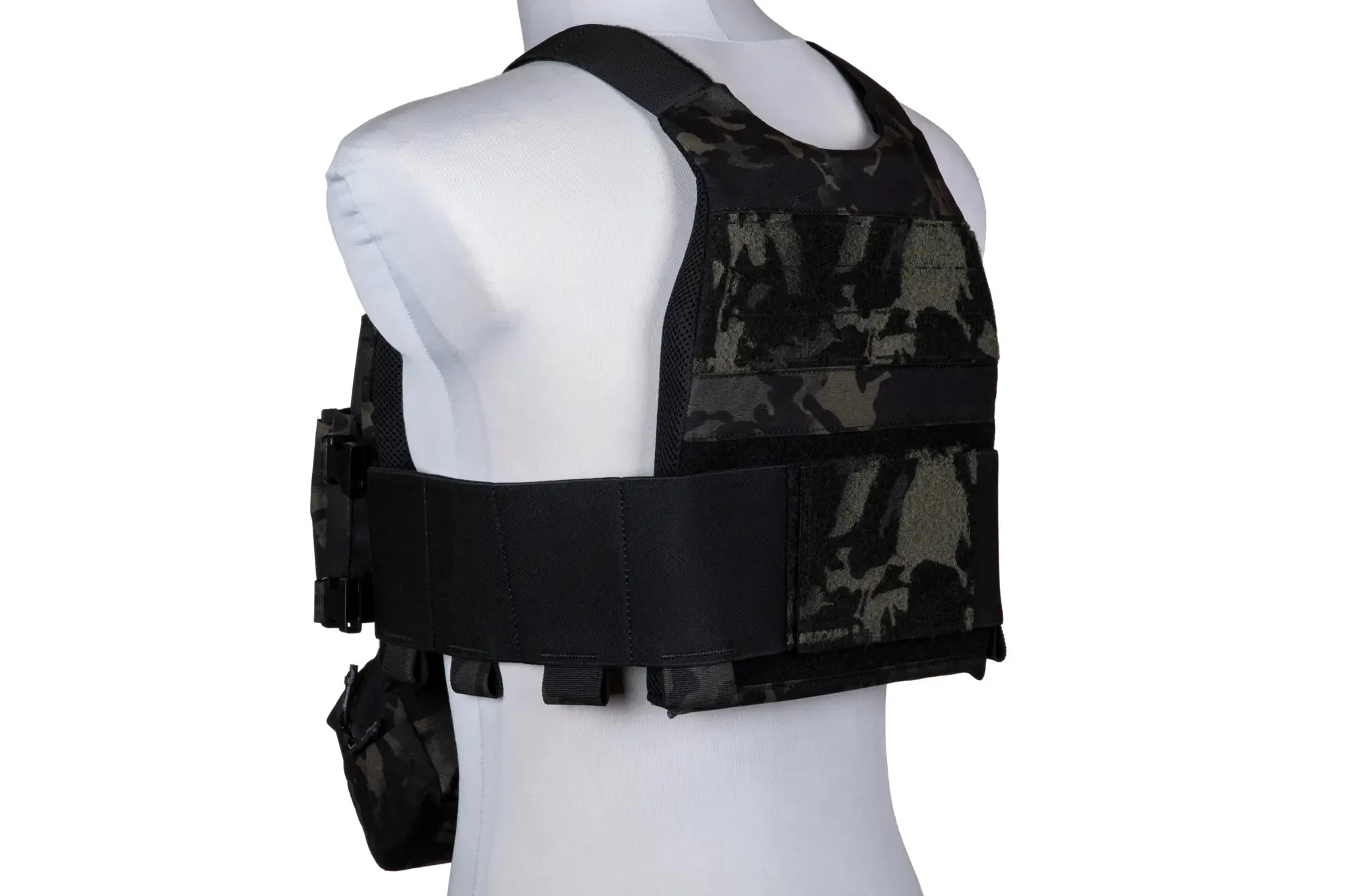 Tactical Vest FCS   MK Chest Rig Panel - Multicam Black