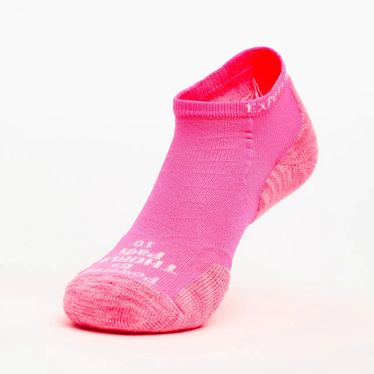 Thorlo Experia TIGER PAWS Lite Cushion Low Cut Socks (Unisex) - Pink