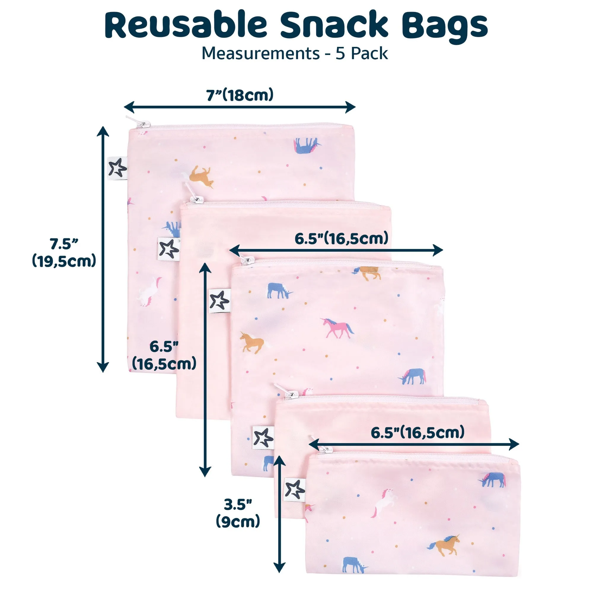 Tiny Twinkle - Snack Bag 5 Pack