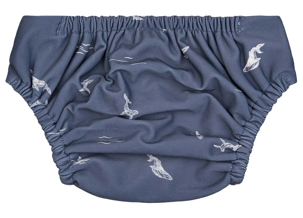 Toshi Swim Baby Nappy Whales