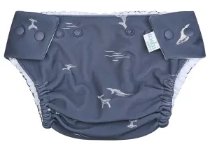 Toshi Swim Baby Nappy Whales