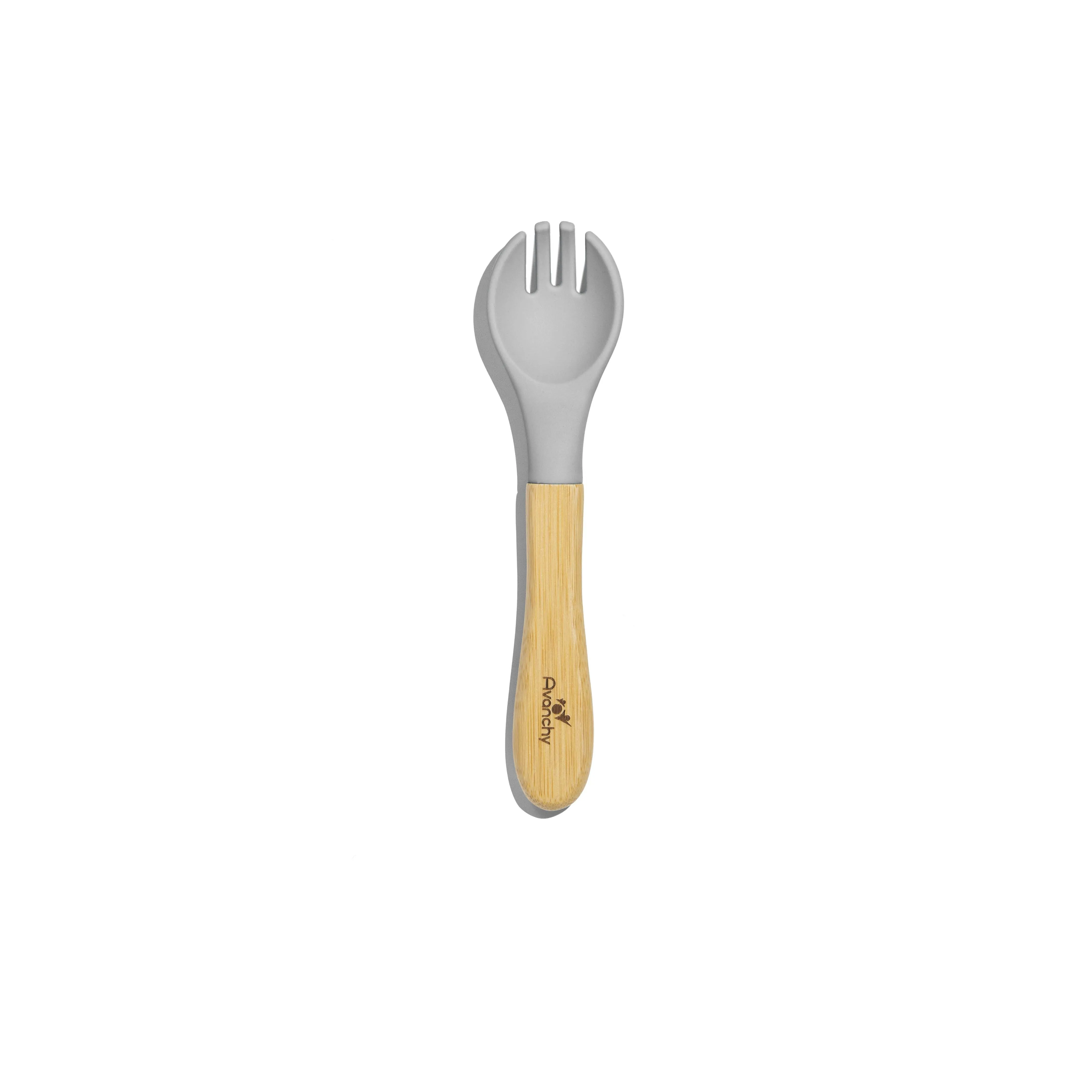 Training Fork | Bamboo & Silicone