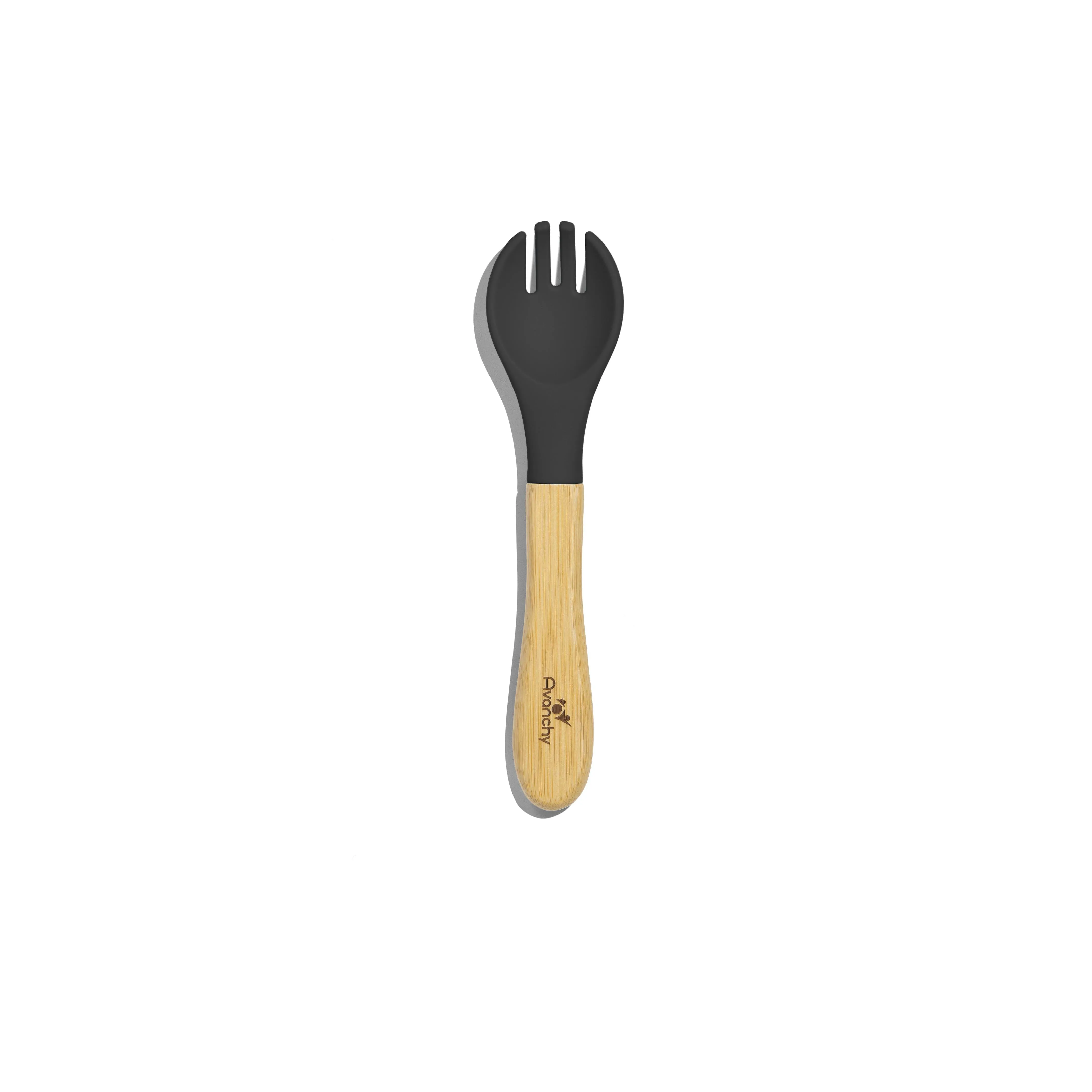 Training Fork | Bamboo & Silicone