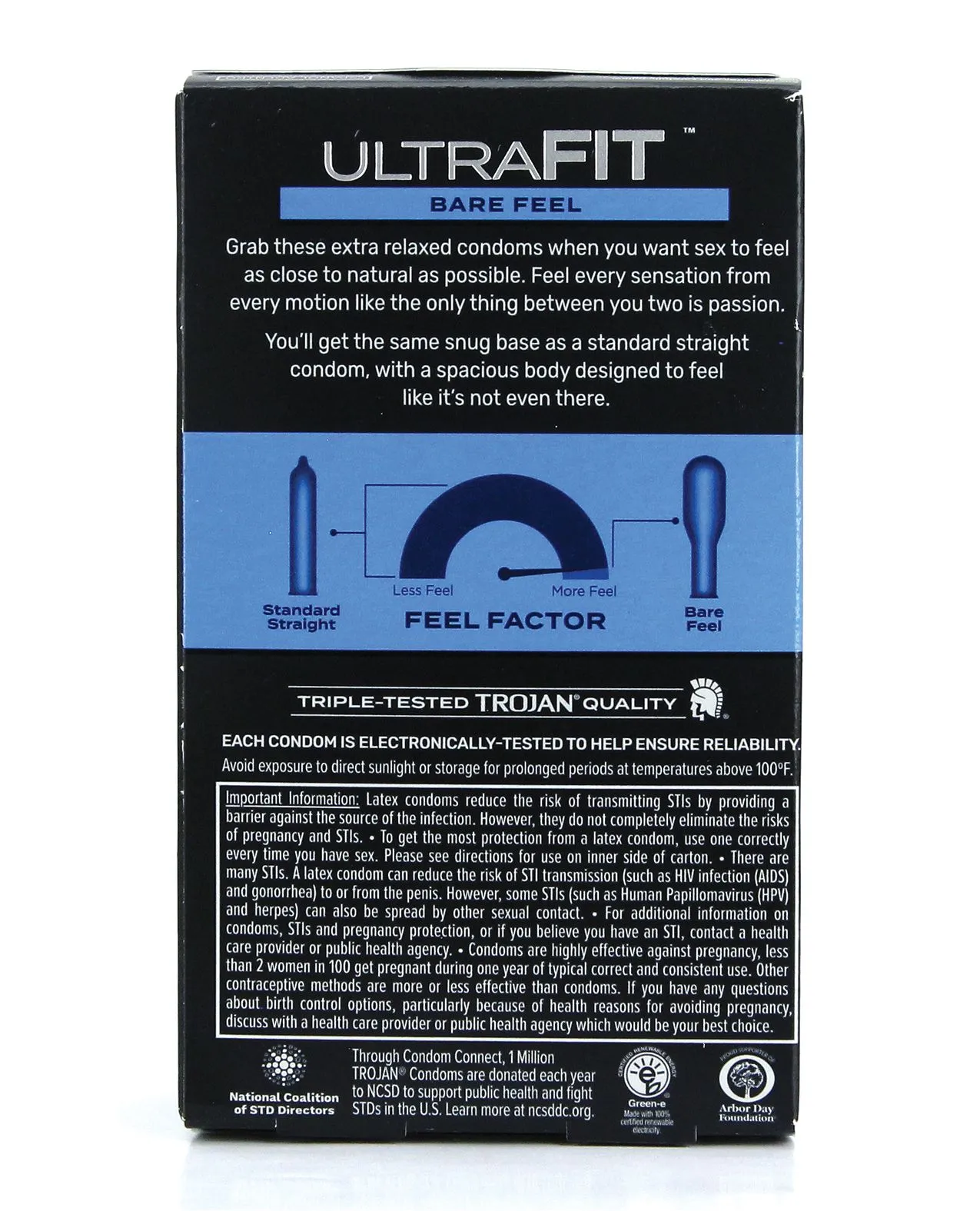 Trojan Ultrafit Bare Feel Box 10