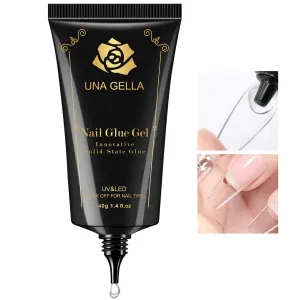 UNA GELLA Soft Gel Nail Tips Glue