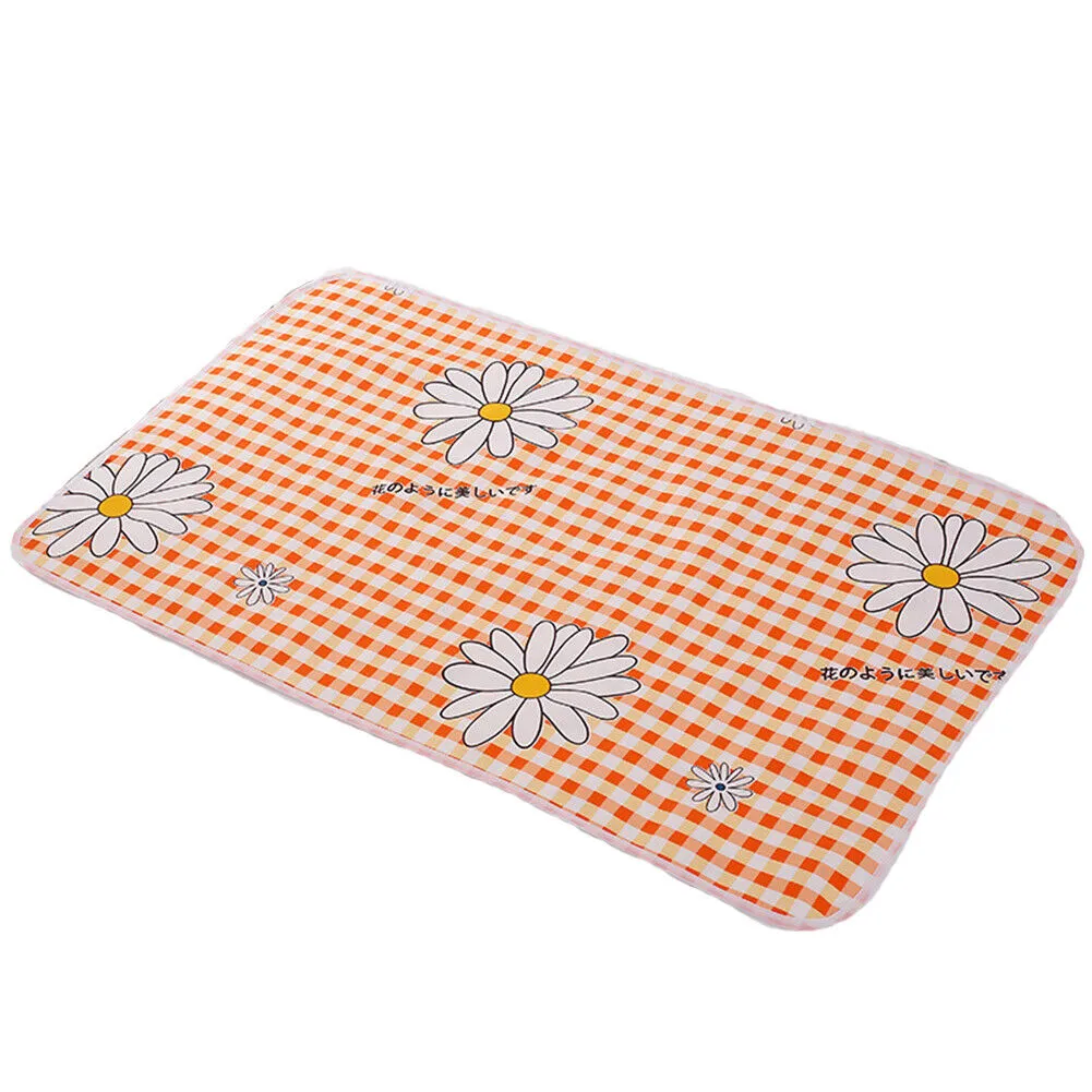 US Incontinence Bed Pads Reusable Washable Baby Adult Waterproof Cover Underpad