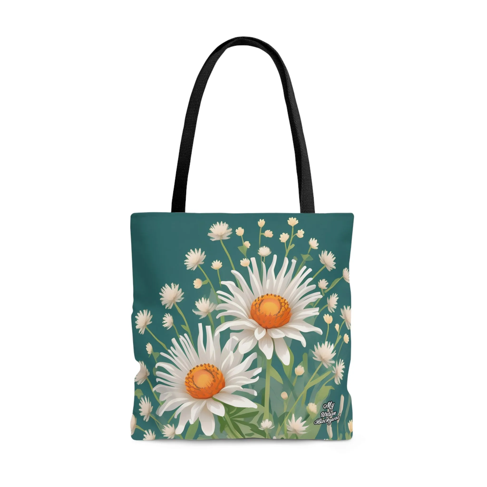 White Flowers, Tote Bag for Everyday Use - Durable and Functional