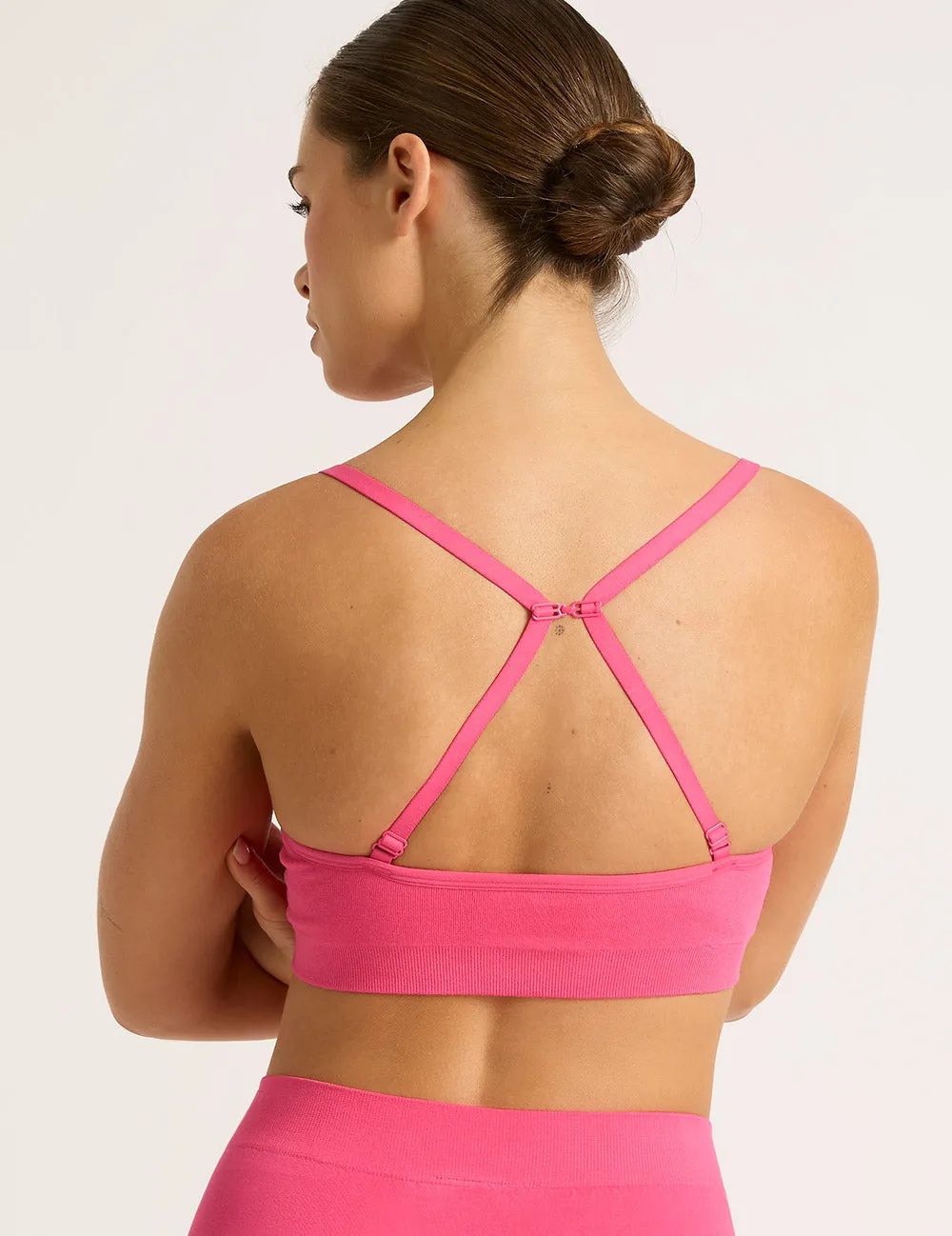 Wireless T-Shirt Bra - BCAM Pink