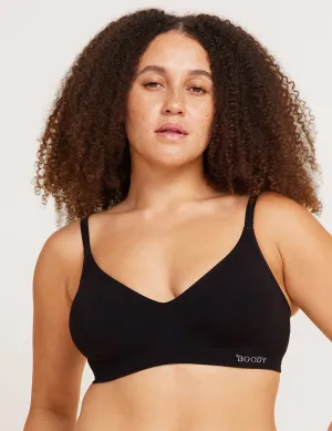 Wireless T-Shirt Bra - Black