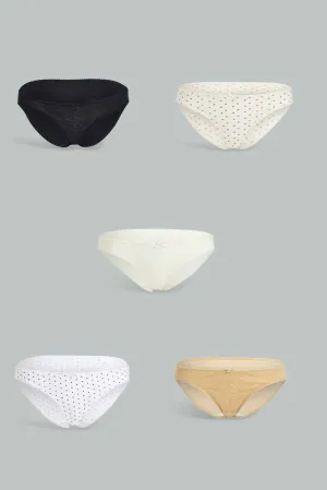 Women Assorted Bikini Brief Set (Pack of 5)