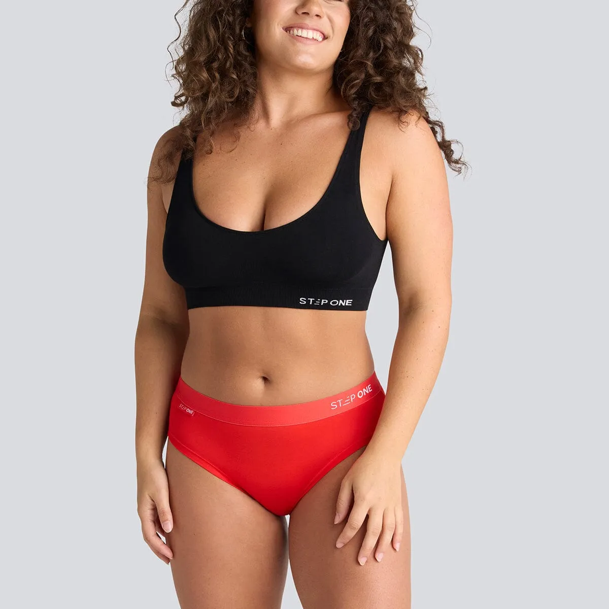 Women's Bikini Brief - Rosso