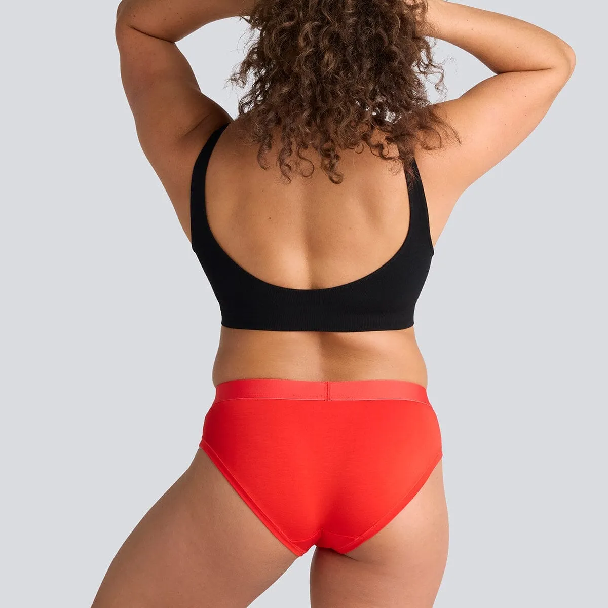 Women's Bikini Brief - Rosso